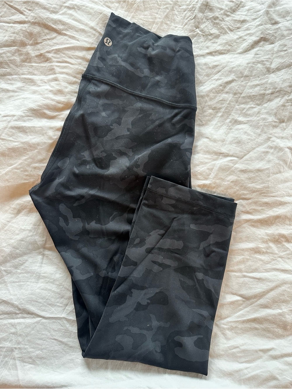 lululemon athletica Black Camo Leggings